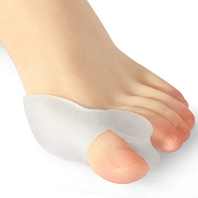 Image of HioIoiH Gel Toe Bunion Separator Corrector,10 Pack Soft Hallux Valgus Protectors Straightener,Bunion Pad &amp; Separates,Protect pain