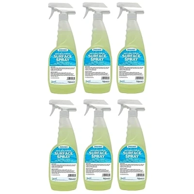 Image of 2Work Antibacterial Surface Spray 750ml (Pack of 6) 2W04586