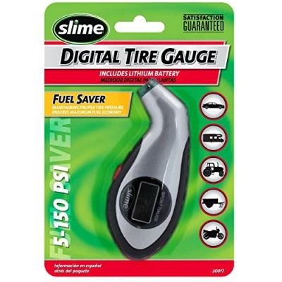 Image of Slime Tyre Pressure Gauge 5 150 PSI Sport Digital (20194) with light!