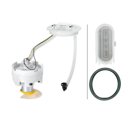 Image of 4B0906087P, 8E0906087E Fuel Feed unit HELLA 8TF 358 106 261 without tank sender Electric AUDI: Allroad C5, A6 C5 Avant, Saloon