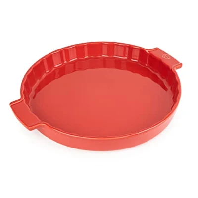 Image of Peugeot Appolia Traditional ceramic pie, red, 30 cm