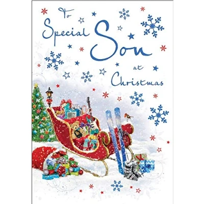 Image of Regal Publishing Traditional Christmas Card Son 9 x 6 inches