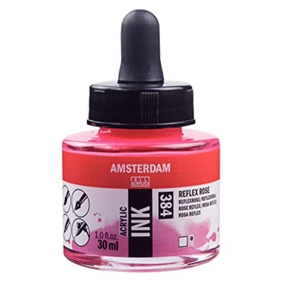 Image of Amsterdam ACRYLC Ink REFLX, Reflex Rose, One Size