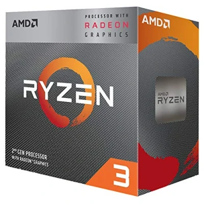 Image of AMD Ryzen 3 3200G, PC processor, 3.6 GHz (maximum frequency: 4.0 GHz), 4 MB L3 Cache, AM4 socket, Radeon Vega 8 integrated GPU