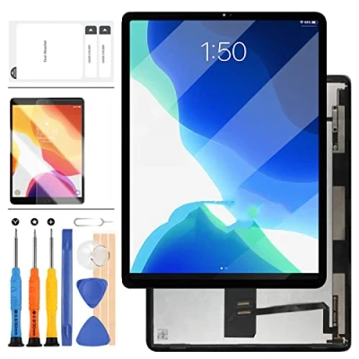 Image of LCD Screen For iPAD Pro 12.9 3rd Gen 2018 A2014 A1895 A1876 Replacement 4th Generation A2069 A2229 A2232 A2233 Display Touch Digitizer Assembly (FOG Black)