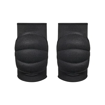 Image of Deluxe MMA/Judo Thick Padded Black Knee Pads Small