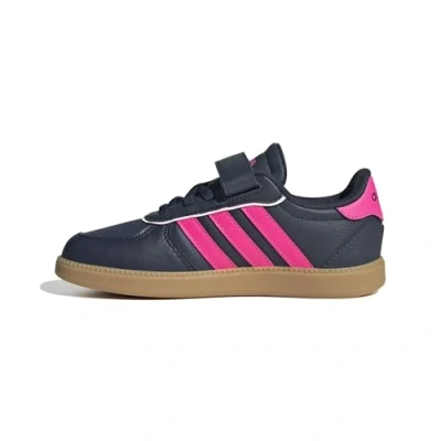 Image of adidas Breaknet Sleek Shoes Kids, Aurora Ink/Lucid Pink/Gum 3, 6.5 UK Child