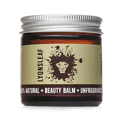 Image of Lyonsleaf 100% Natural Beauty Balm Cleanser and Moisturiser in one Hot Cloth Oil Cleansing Method (Unscented Suitable For Very Sensitive Skin) 60mls