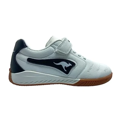 Image of KangaROOS K5 drib Ev Sneaker, White Jet Black, 13.5 UK Child