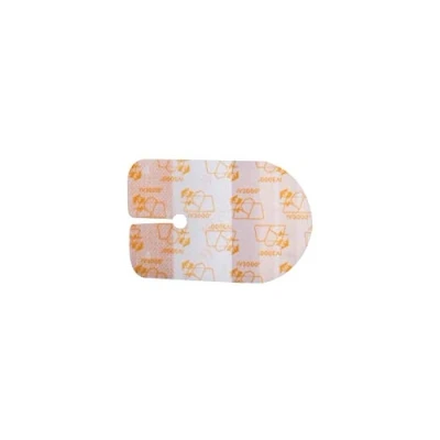 Image of OpSite IV3000 Ported Peripheral Dressing (7 cm x 9 cm) Pack of 100: Vapour Permeable Adhesive Film
