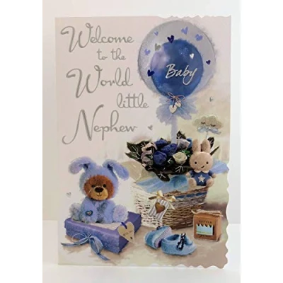 Image of Welcome to The World Nephew Card