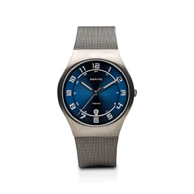 Image of BERING Men Analog Quartz Classic Collection Watch with stainless steel Strap and Sapphire Crystal 11937 078