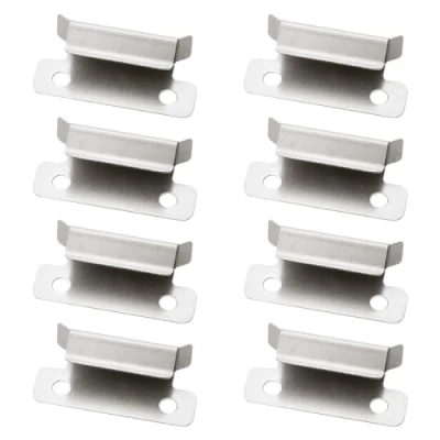 Image of GLADFRESIT 8Pcs 3D Printer Bed Clips, 7mm Heated Glass Clips Clamps for Ender 3 V2, 3S, 5 PRO, CR 20 10S Pro