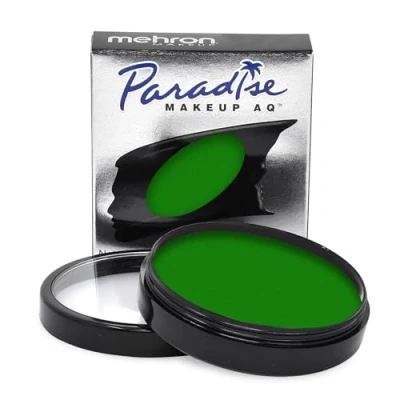 Image of Mehron Makeup Paradise AQ Face &amp; Body Paint (1.4 oz) (Amazon Green)