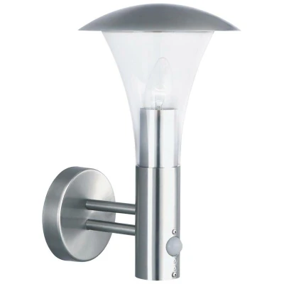 Image of 1 Light Outdoor Wall Stainless Steel IP44, E27