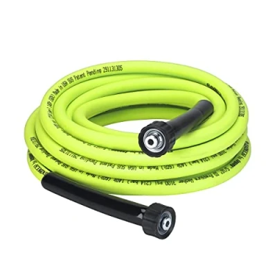 Image of Flexzilla HFZPW3525M E 5/16&quot; x 25 Pressure Washer Hose, ZillaGreen, 25&#039;