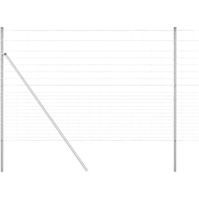 Image of Field Fence 1.6x25 m Galvanised Steel Vidaxl