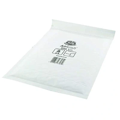 Image of Jiffy AirKraft Bag Size 1 170x245mm White (Pack of 100) JL 1+ Finchley Pen Free