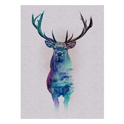Image of Komar Wall Painting, Polyvinyl Chloride (PVC), Colourful, 40 x 50 cm