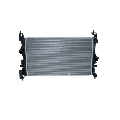 Image of 1300363, 1300378, 13378215, 13486482 Engine radiator NRF 59266 620mm 369mm 16mm Brazed cooling fins VAUXHALL: Corsa Mk4, Adam
