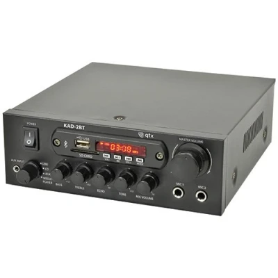 Image of AMP21 KAD 2BT DIGITAL STEREO MULTI FUNCTIONAL AMPLIFIER CLASS D with BLUETOOTH 55W BUILT IN MEDIA PLAYER, USB &amp; SD INPUT FM RECEIVER 3.5MM LINE DOMESTIC/COMMERCIAL USE