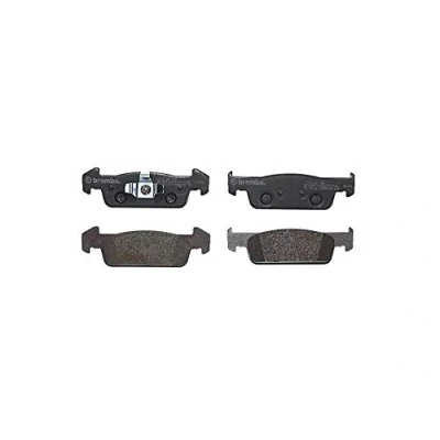 Image of 410609646R, 8660005117, 8660005283 Brake pad set BREMBO P 68 060 excl. wear warning contact without accessories DACIA: SANDERO 2, LOGAN MCV 2