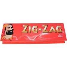 Image of ZIG ZAG RED STANDARD PAPER (100)