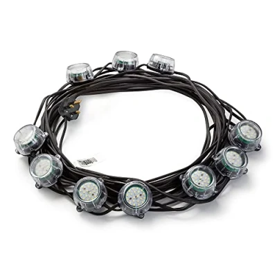Image of Defender 22m Heavy Duty LED Encapsulated Festoon String Lights 50W 230V