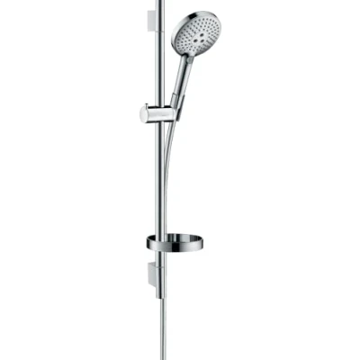 Image of hansgrohe Raindance Select S 120 water saving Shower Set 0.65 m, 3 spray modes, 9 l/min, chrome