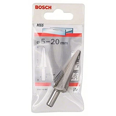Image of Bosch 2608596400 5.2 x 71 8 mm Sheet Metal Cone Bit HSS Drill Bits