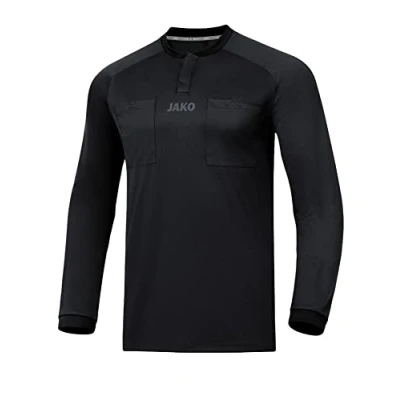 Image of JAKO Men&#039;s Schiedsrichter Trikot LA Football Jersey, Black, L
