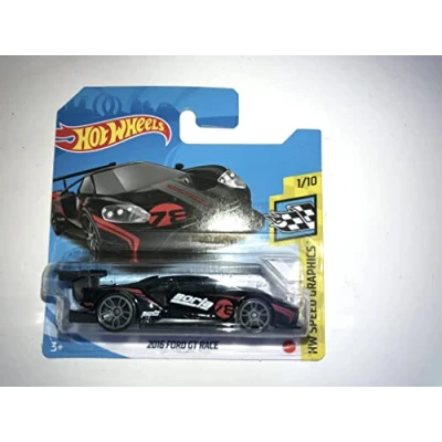 Image of Hot Wheels 2016 Ford GT Race Metallic Black 2021 67/250 (Short Card)
