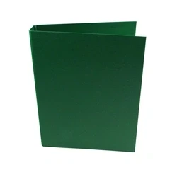 Image of Q Connect 2 Ring 25mm Binder Polypropylene A4 Green Pk 10 KF02004