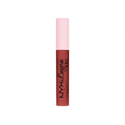 Image of NYX Professional Makeup Lip Lingerie XXL, Long Lasting Matte Liquid Lipstick, Vegan formula, Warm Up