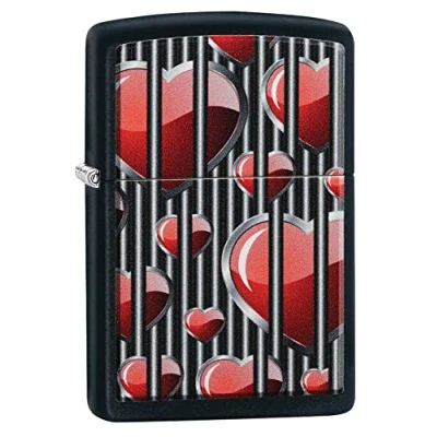 Image of Zippo Lighter, Matte Black, Colour Image, One Size