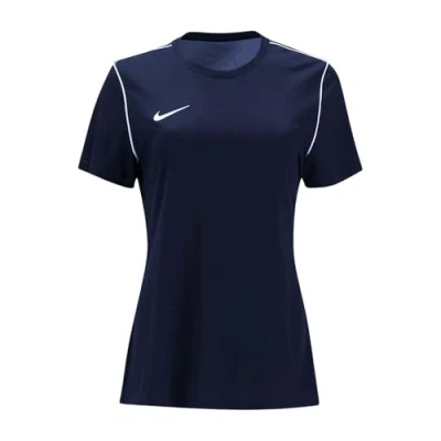 Image of Nike BV6897 410 Dri FIT Park20 Sweatshirt Women&#039;s Obsidian/White/White Size M
