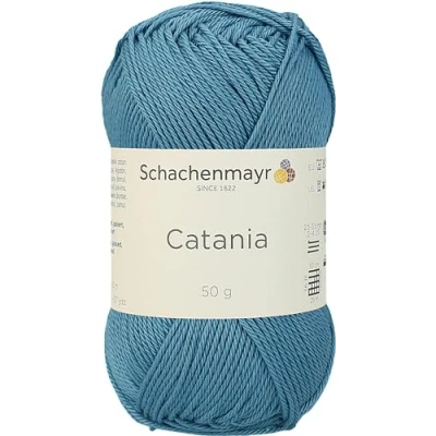 Image of Schachenmayr Catania, 50G kachelblau Handknitting Yarns
