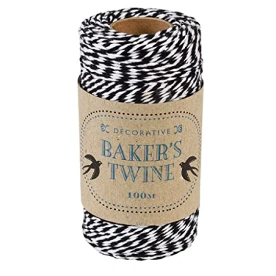 Image of Black And White Baker&#039;s Twine