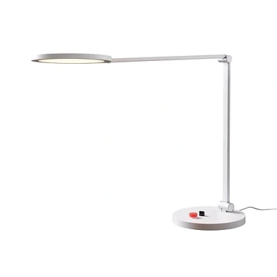Image of The Daylight Company Tricolor LED Dimmable Eye Caring, 3 Colour temperatures, 95+ CRI, Designed with Bold and Visible switches, Table Lamp, White