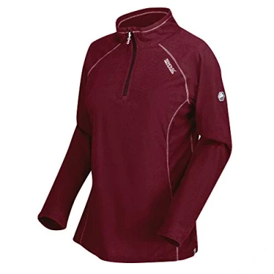 Image of Regatta Womens Montes Fleece Top Purple Potion 3XL