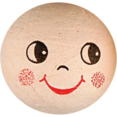 Image of Creativ 542300 Compressed Cotton Faces, D: 30 mm, 10pcs