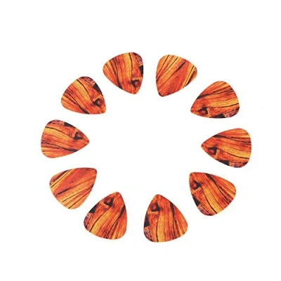 Image of 10pcs Plastic Guitar Picks, 0.38mm Picks for Bass Ukelele Pick Musical Instrument