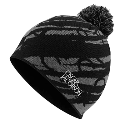 Image of Oscar Jacobson Mens Memphis Hat Black/Pewter One Size, (OJHAT0009)