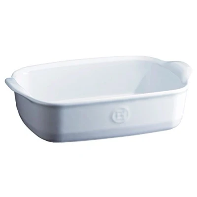 Image of Emile Henry individual oven dish Ceramic, Farine, 22 x 14 6 cm