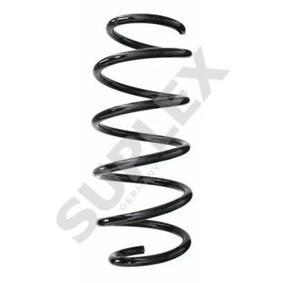 Image of 13154221, 312252, 93178233 Coil spring SUPLEX 23370 Front Axle with constant wire diameter VAUXHALL: Corsa Mk2, OPEL: C Hatchback