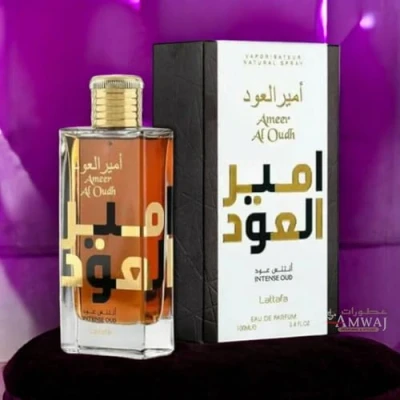 Image of Ameer Al Oud Intense 100ml EDP Perfume Spray by Lattaffa Perfumes, Hafsa Arabian Fragrances Ltd