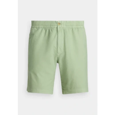 Image of POLO Ralph Lauren 8 INCH Prepster Mineral DYED Short Shorts, Men&#039;s, Size: Medium, Greenstone