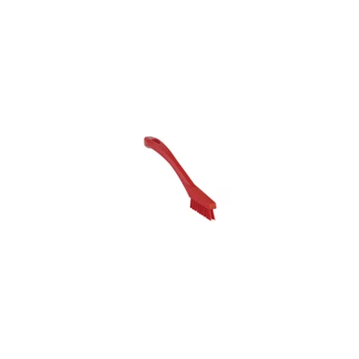 Image of Vikan 44014 Very Hard Detail Brush, Red, 205mm Length, 20mm Width, 40mm Height