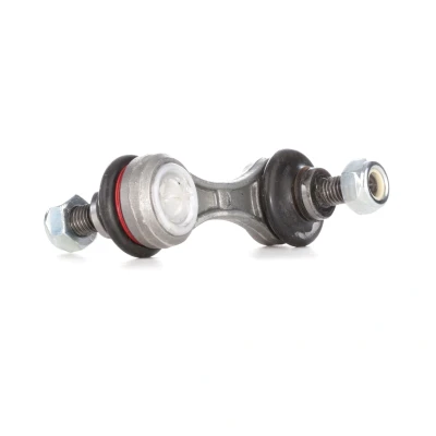 Image of 33551092292, 33551095532 Anti roll bar link FEBI BILSTEIN 10038 Rear Axle Left, Right 66mm M10 x 1,5 BMTS Turbo NEW with nuts Aluminium