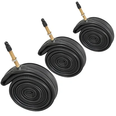 Image of Vavert 700 x 25 32c Bike Inner Tubes Presta 60mm Long Valve (Set of 3)